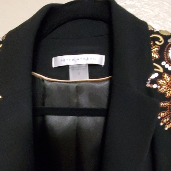 PETER NYGARD JEWELED BLAZER - Picture 4 of 7